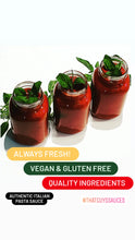 Load image into Gallery viewer, Pasta Sauce - Infused with Fresh Basil Leaves